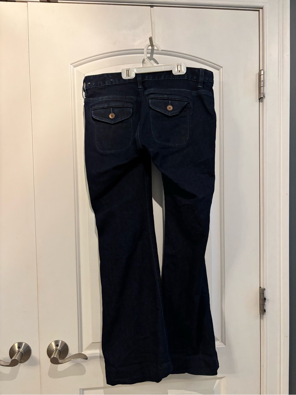 LOFT Dark Navy Flare Jeans